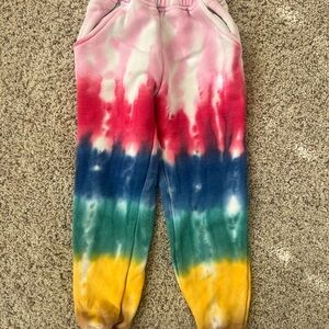 Lola + The Boys Colorful Tie-Dye Sweatpants